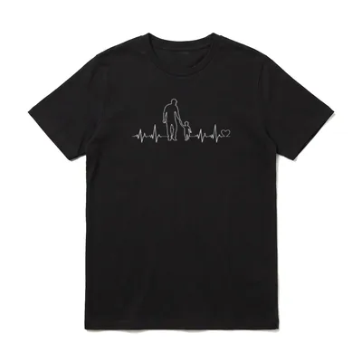 Papa und Sohn Junge T-Shirt – Klassisches T-Shirt in Schwarz