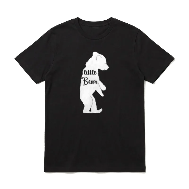 Baby kleiner Sohn Bär T-Shirt – Klassisches T-Shirt in Schwarz
