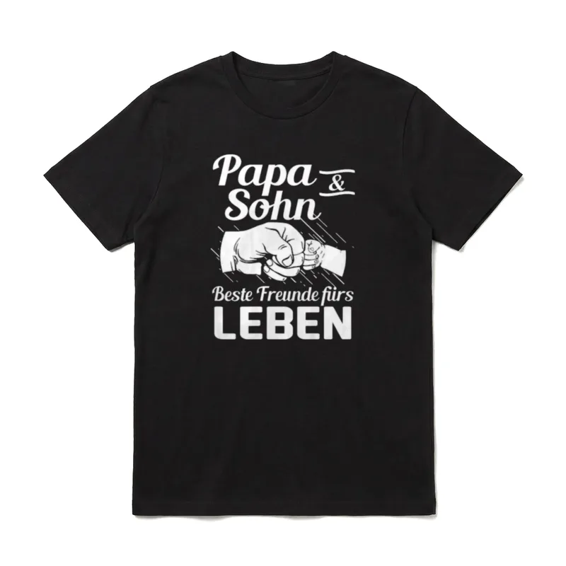 Papa & Sohn Beste Freunde Fürs T-Shirt – Klassisches T-Shirt in Schwarz