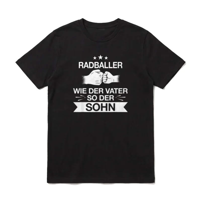 Radball Radballer Radsport Vater T-Shirt – Klassisches T-Shirt in Schwarz