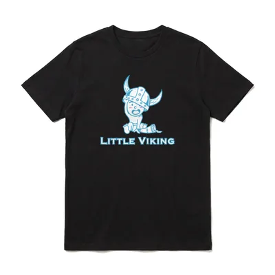 Wikinger Nordisch Vater Sohn T-Shirt – Klassisches T-Shirt in Schwarz