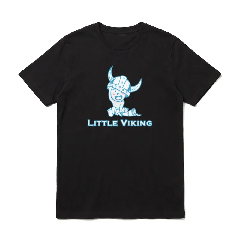 Wikinger Nordisch Vater Sohn T-Shirt – Klassisches T-Shirt in Schwarz