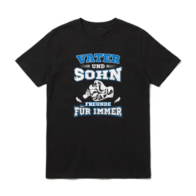 Vater Und Sohn Partnerlook Dad T-Shirt – Klassisches T-Shirt in Schwarz