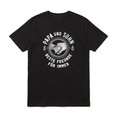Vatertagsgeschenk Ideen Bester Papa T-Shirt – Klassisches T-Shirt in Schwarz
