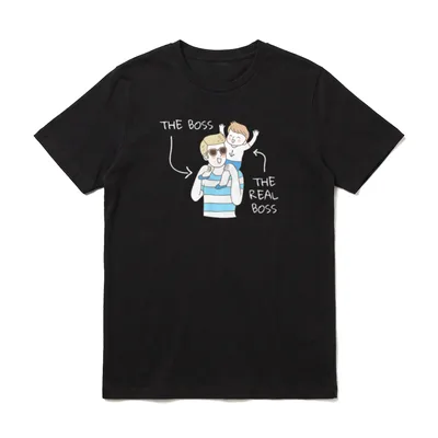 Papatagsgeschenk Herrentagsgeschenk Partnershirt T-Shirt – Klassisches T-Shirt in Schwarz