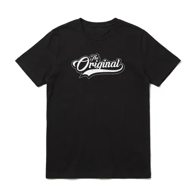Vater Sohn Partnerlook The T-Shirt – Klassisches T-Shirt in Schwarz