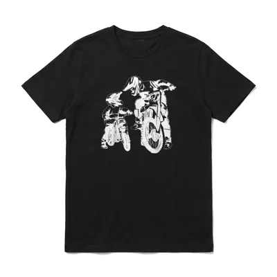 Motocross Geburtstag Vater & T-Shirt – Klassisches T-Shirt in Schwarz