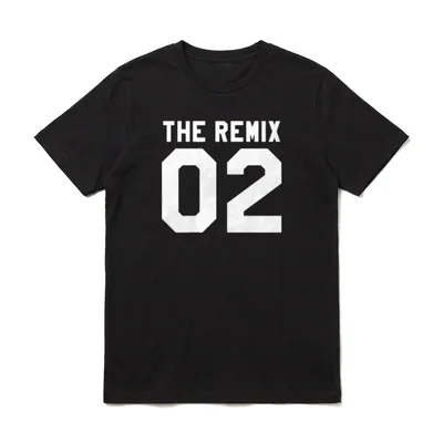 Vater Sohn Partner Outfit The T-Shirt – Klassisches T-Shirt in Schwarz