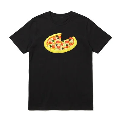 Papa Sohn T-Shirt Pizza – Klassisches T-Shirt in Schwarz