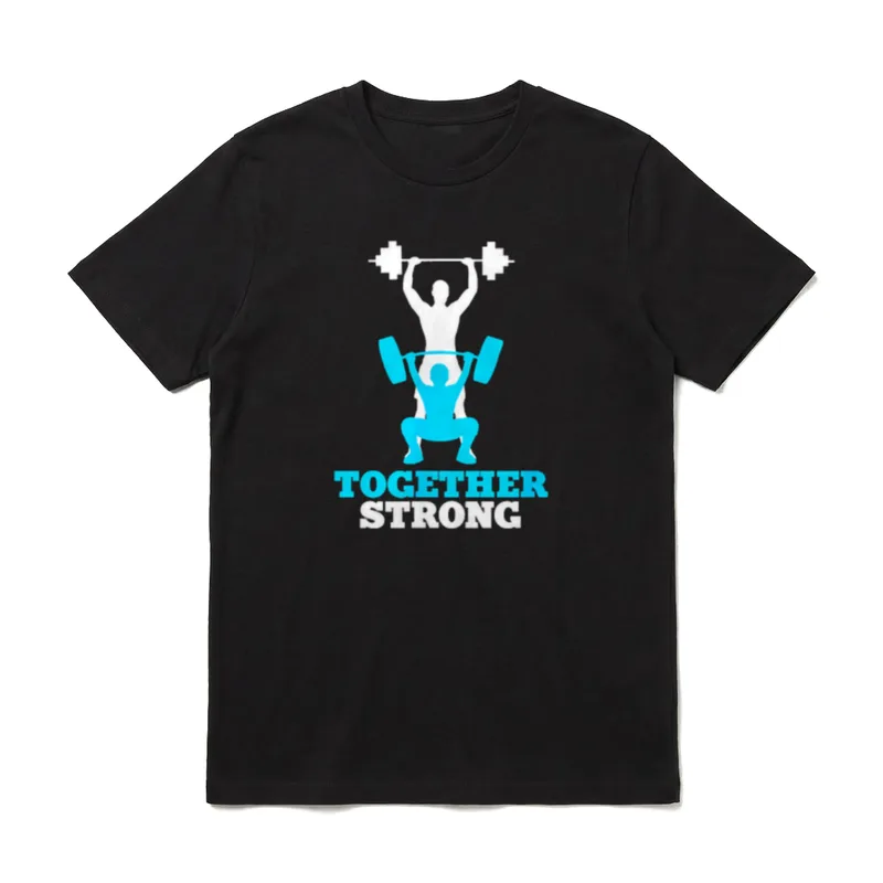Vater Sohn Sport Fitness T-Shirt – Klassisches T-Shirt in Schwarz