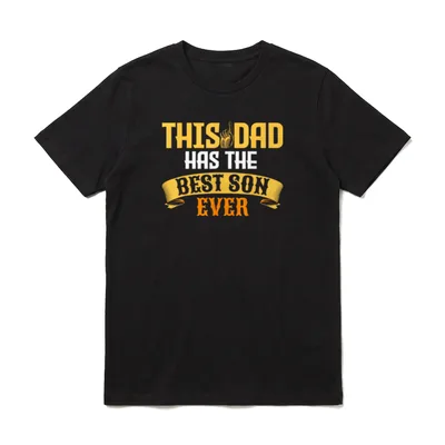 Dieser Vater hat T-Shirt – Klassisches T-Shirt in Schwarz