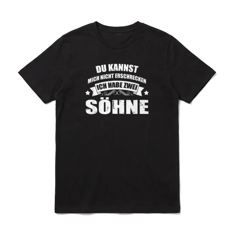 Du Kannst Mich Nicht Papa & Sohn T-Shirt – Klassisches T-Shirt in Schwarz