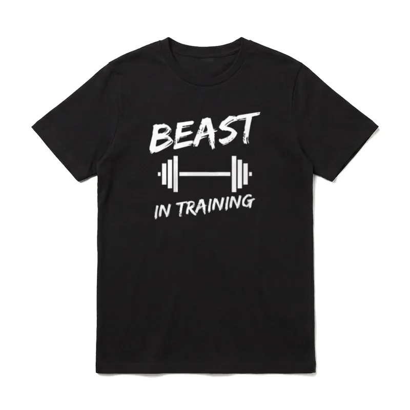Vater Sohn Partnerlook Beast Papa & Sohn T-Shirt – Klassisches T-Shirt in Schwarz