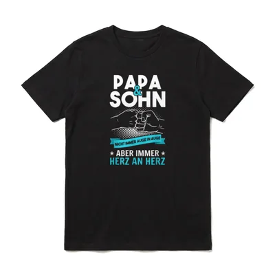 Papatagsgeschenk Herrentagsgeschenk Partnershirt T-Shirt – Klassisches T-Shirt in Schwarz
