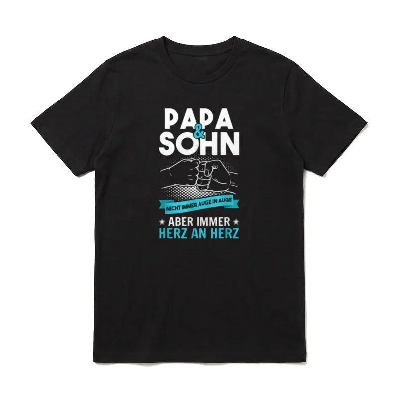 Papatagsgeschenk Herrentagsgeschenk Partnershirt T-Shirt – Klassisches T-Shirt in Schwarz