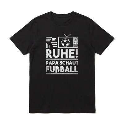 Lusitger Vater Papa Dad T-Shirt – Klassisches T-Shirt in Schwarz