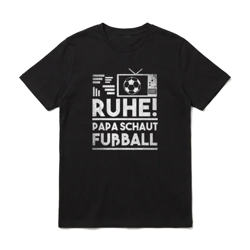 Lusitger Vater Papa Dad T-Shirt – Klassisches T-Shirt in Schwarz