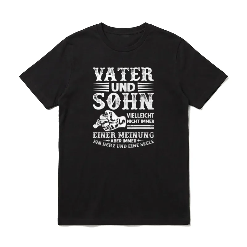 Vater Und Sohn Dad T-Shirt – Klassisches T-Shirt in Schwarz