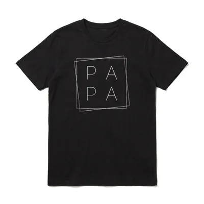 Papa Familien Outfit Mutter T-Shirt – Klassisches T-Shirt in Schwarz