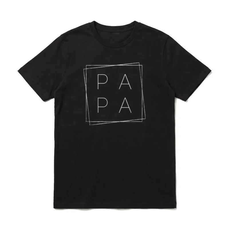 Papa Familien Outfit Mutter T-Shirt – Klassisches T-Shirt in Schwarz