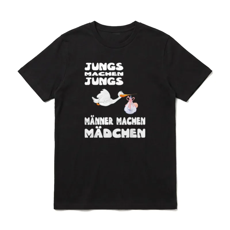 Lustige frisch gebackener Vater T-Shirt – Klassisches T-Shirt in Schwarz