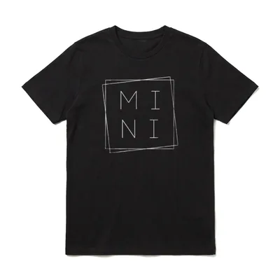 MINI Familien Outfit Mutter T-Shirt – Klassisches T-Shirt in Schwarz