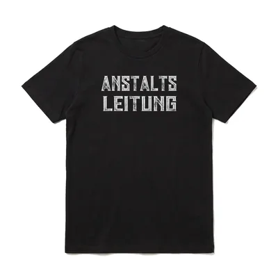 Anstaltsleitung Chef Chefin Eltern T-Shirt – Klassisches T-Shirt in Schwarz