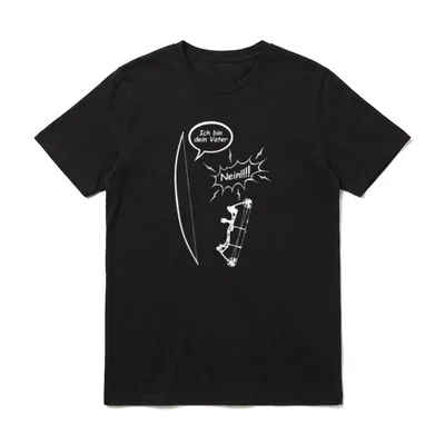 Ich bin dein Vater T-Shirt – Klassisches T-Shirt in Schwarz