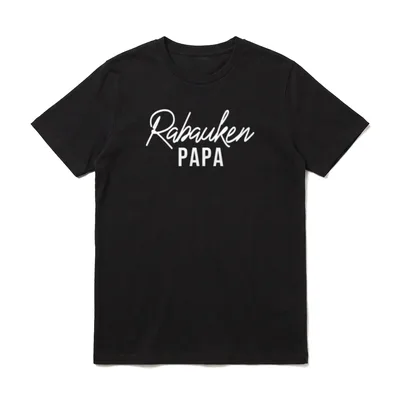 Rabaukenpapa Papa Familien Partnerlook T-Shirt – Klassisches T-Shirt in Schwarz
