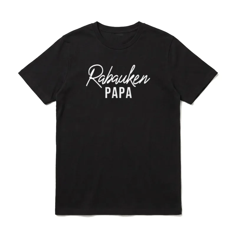 Rabaukenpapa Papa Familien Partnerlook T-Shirt – Klassisches T-Shirt in Schwarz