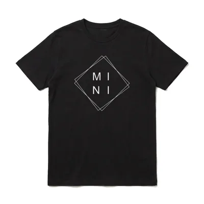 MINI Familien Outfit Mutter Vater T-Shirt – Klassisches T-Shirt in Schwarz