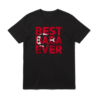 Baba Türk Bayragi Babalar T-Shirt – Klassisches T-Shirt in Schwarz
