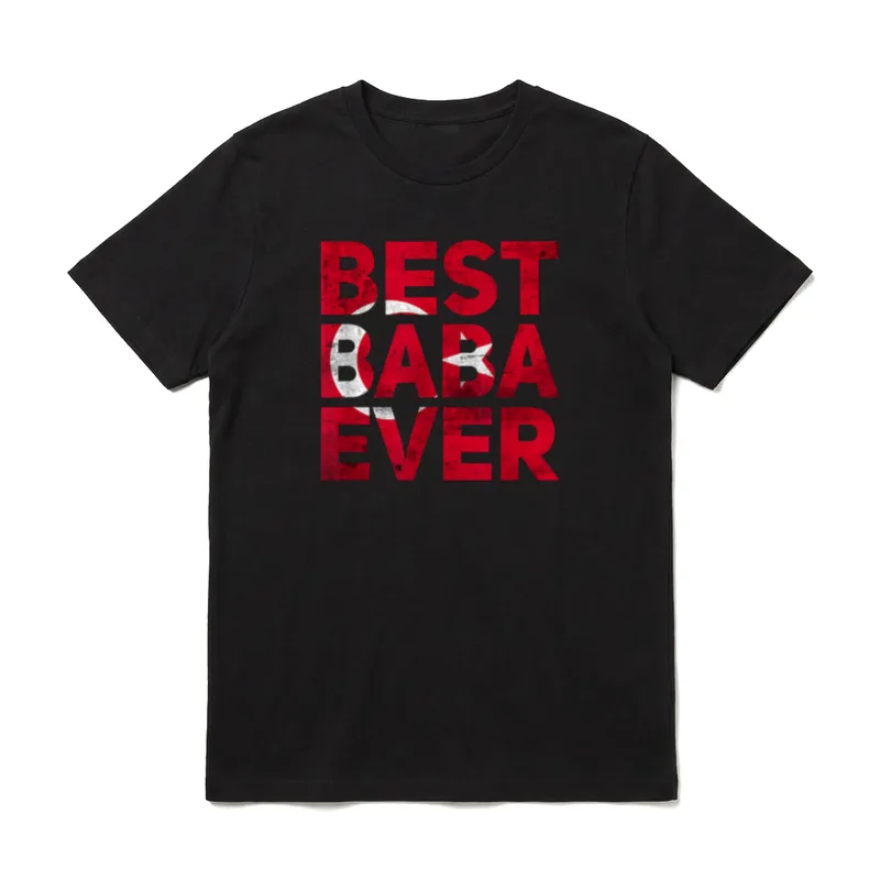 Baba Türk Bayragi Babalar T-Shirt – Klassisches T-Shirt in Schwarz