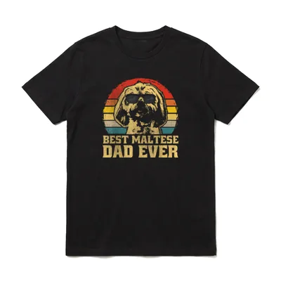 Best Malteser Hund Welpe T-Shirt – Klassisches T-Shirt in Schwarz