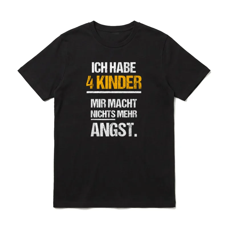 Eltern 4 Spruch Lustig T-Shirt – Klassisches T-Shirt in Schwarz