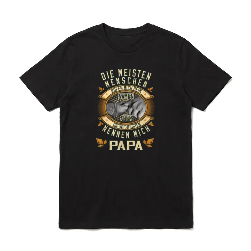 Die Meisten Menschen Nennen Mich T-Shirt – Klassisches T-Shirt in Schwarz