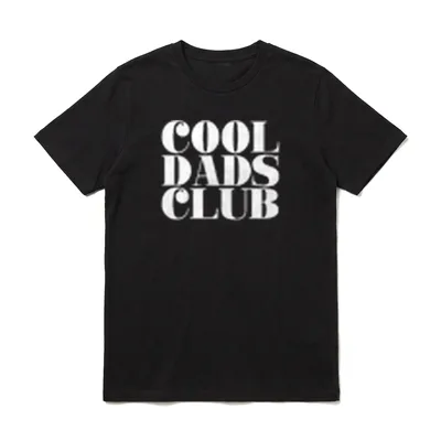 Cool Dads Club Vaterliebe T-Shirt – Klassisches T-Shirt in Schwarz