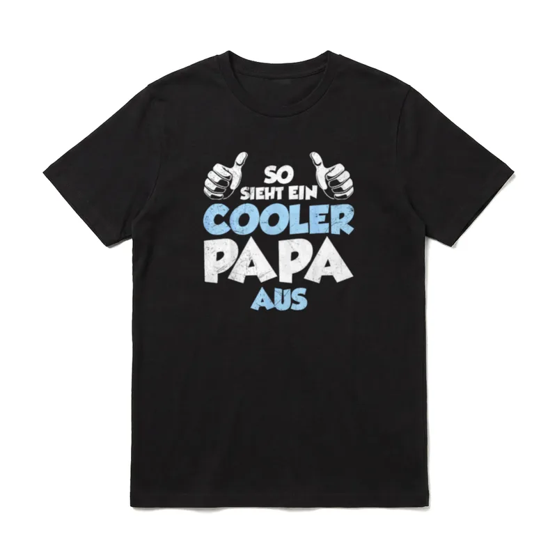 So sieht ein richtig T-Shirt – Klassisches T-Shirt in Schwarz