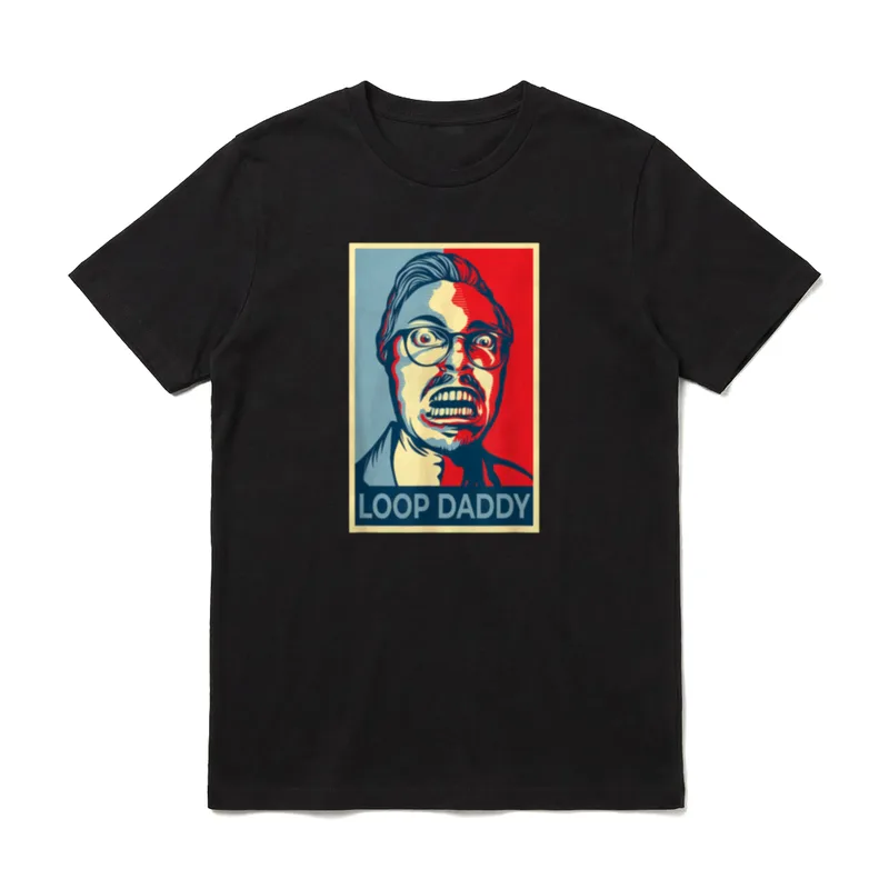Loop Daddy T-Shirt – Klassisches T-Shirt in Schwarz