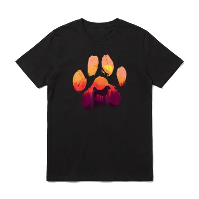 Paw Appenzeller Sennenhunde Hund T-Shirt – Klassisches T-Shirt in Schwarz