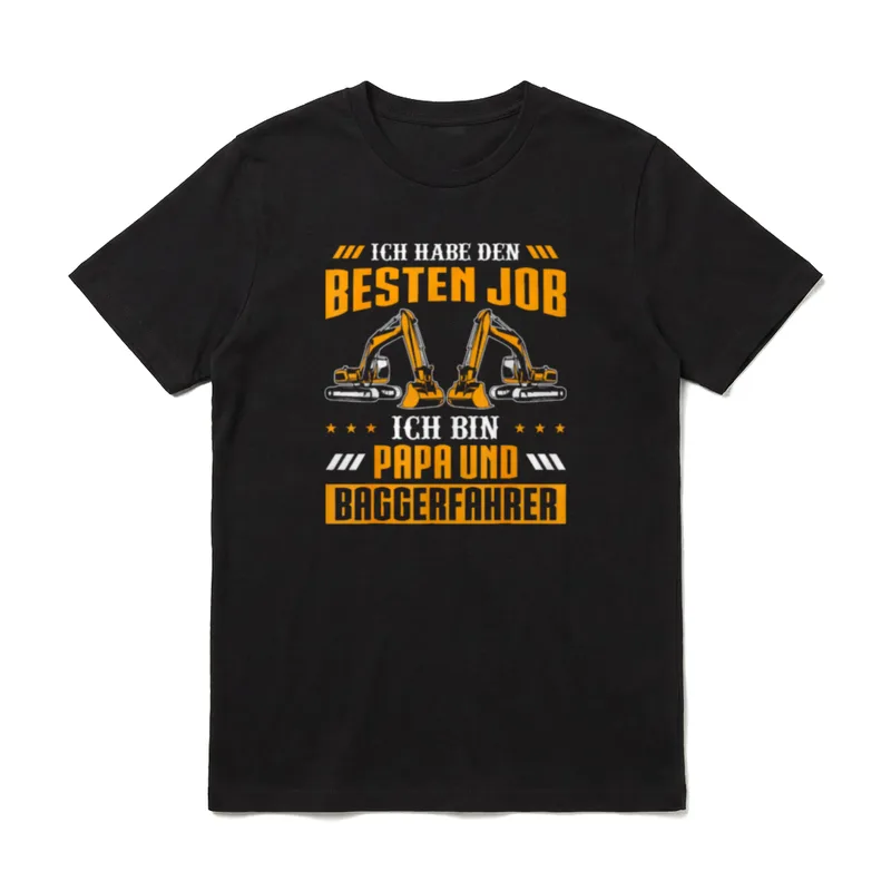 Cooles Bagger Fahrer Ich T-Shirt – Klassisches T-Shirt in Schwarz