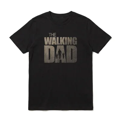 Vater Mit 2 kindern Papa Sprüche & Geschenke T-Shirt – Klassisches T-Shirt in Schwarz