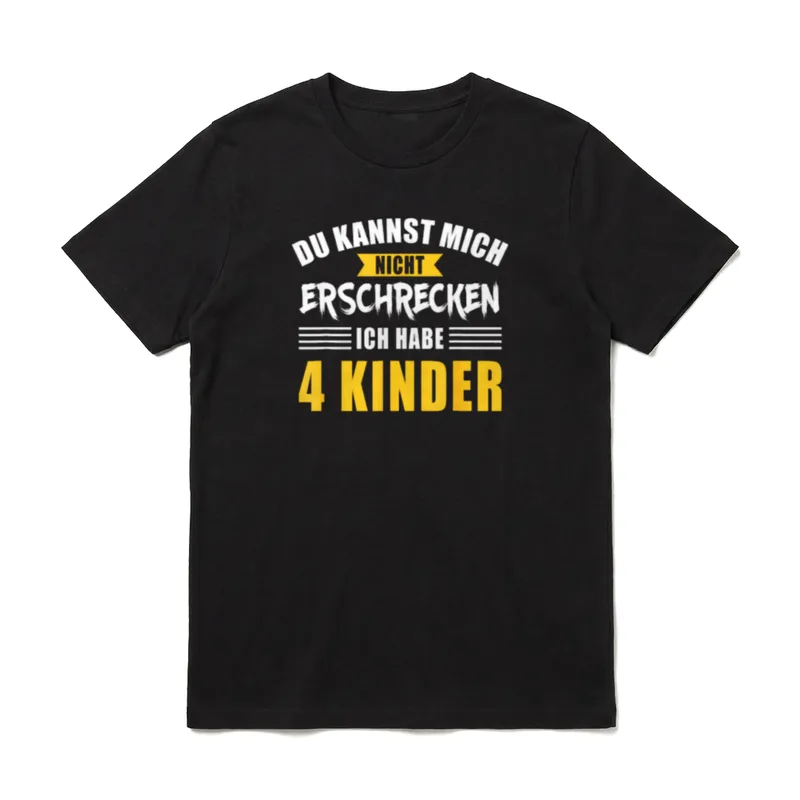Nicht erschrecken Papa Mama T-Shirt – Klassisches T-Shirt in Schwarz