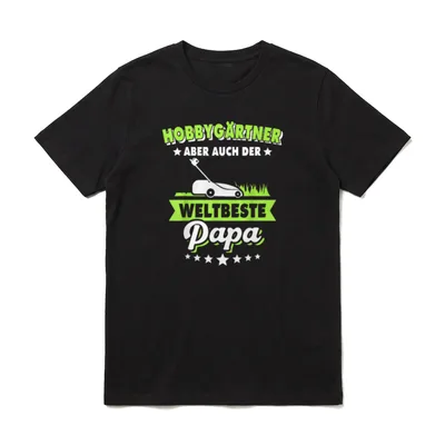 Garten Papa Kleingärtner Sprüche T-Shirt – Klassisches T-Shirt in Schwarz