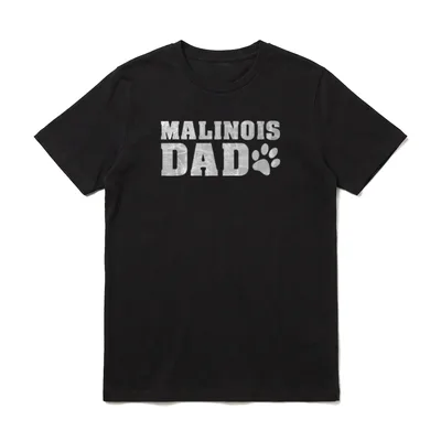 Malinois Dad Belgian Malinois T-Shirt – Klassisches T-Shirt in Schwarz