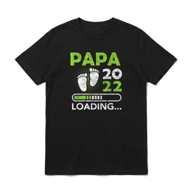 Papa für werdende Papa T-Shirt – Klassisches T-Shirt in Schwarz