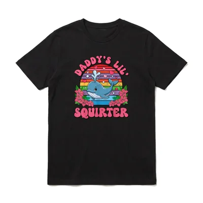 Unangemessene lustige Daddy's Lil T-Shirt – Klassisches T-Shirt in Schwarz