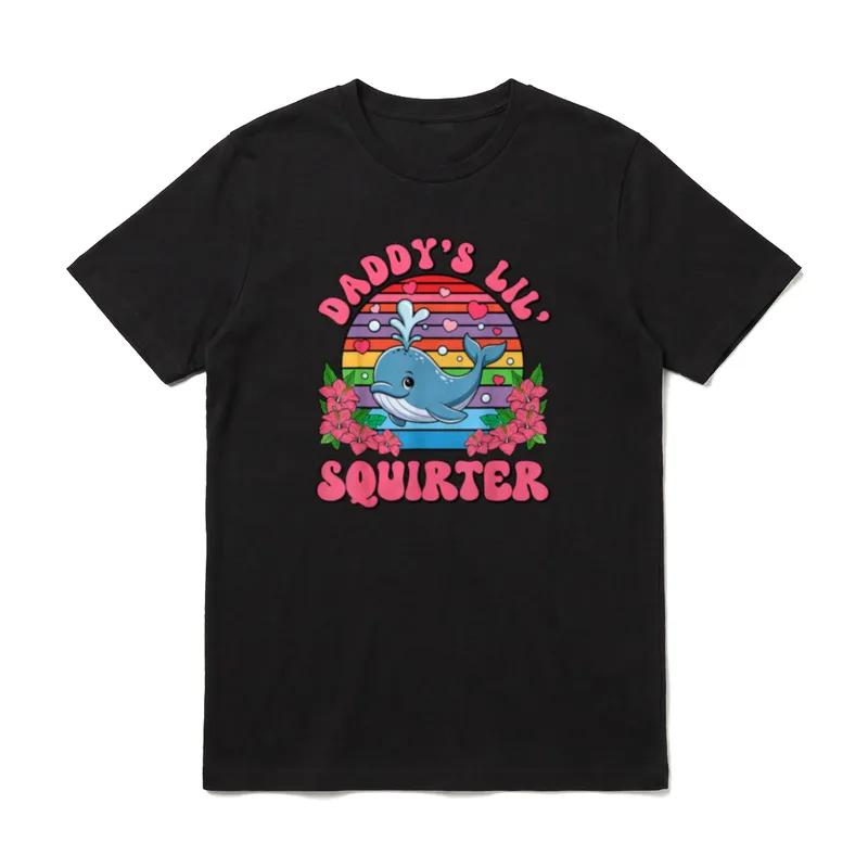 Unangemessene lustige Daddy's Lil T-Shirt – Klassisches T-Shirt in Schwarz
