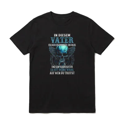 in diesem vater stecken T-Shirt – Klassisches T-Shirt in Schwarz