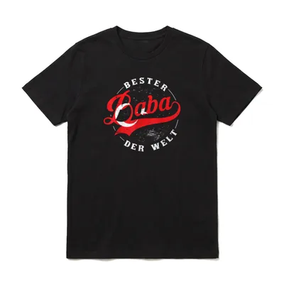 Bester Baba Der Welt Türkischer T-Shirt – Klassisches T-Shirt in Schwarz